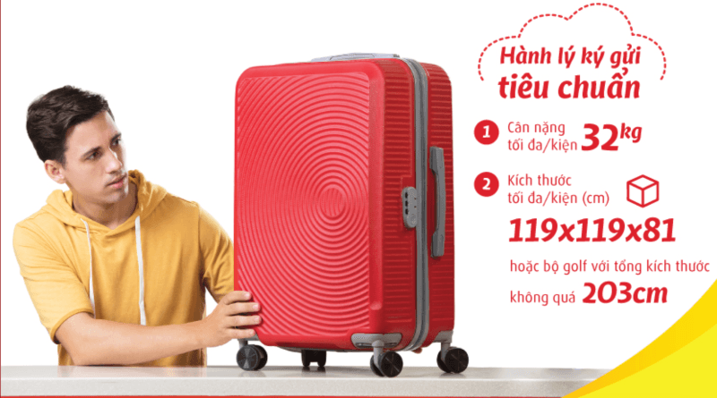 Tiêu chuẩn hành lý Vietjet