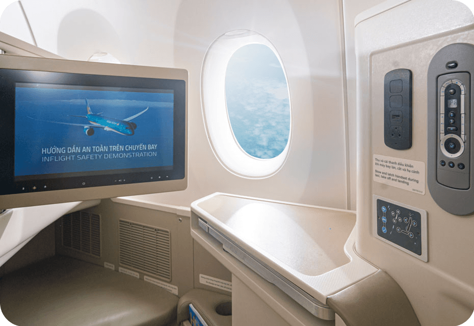 Giải trí hạng Thương gia Vietnam Airlines