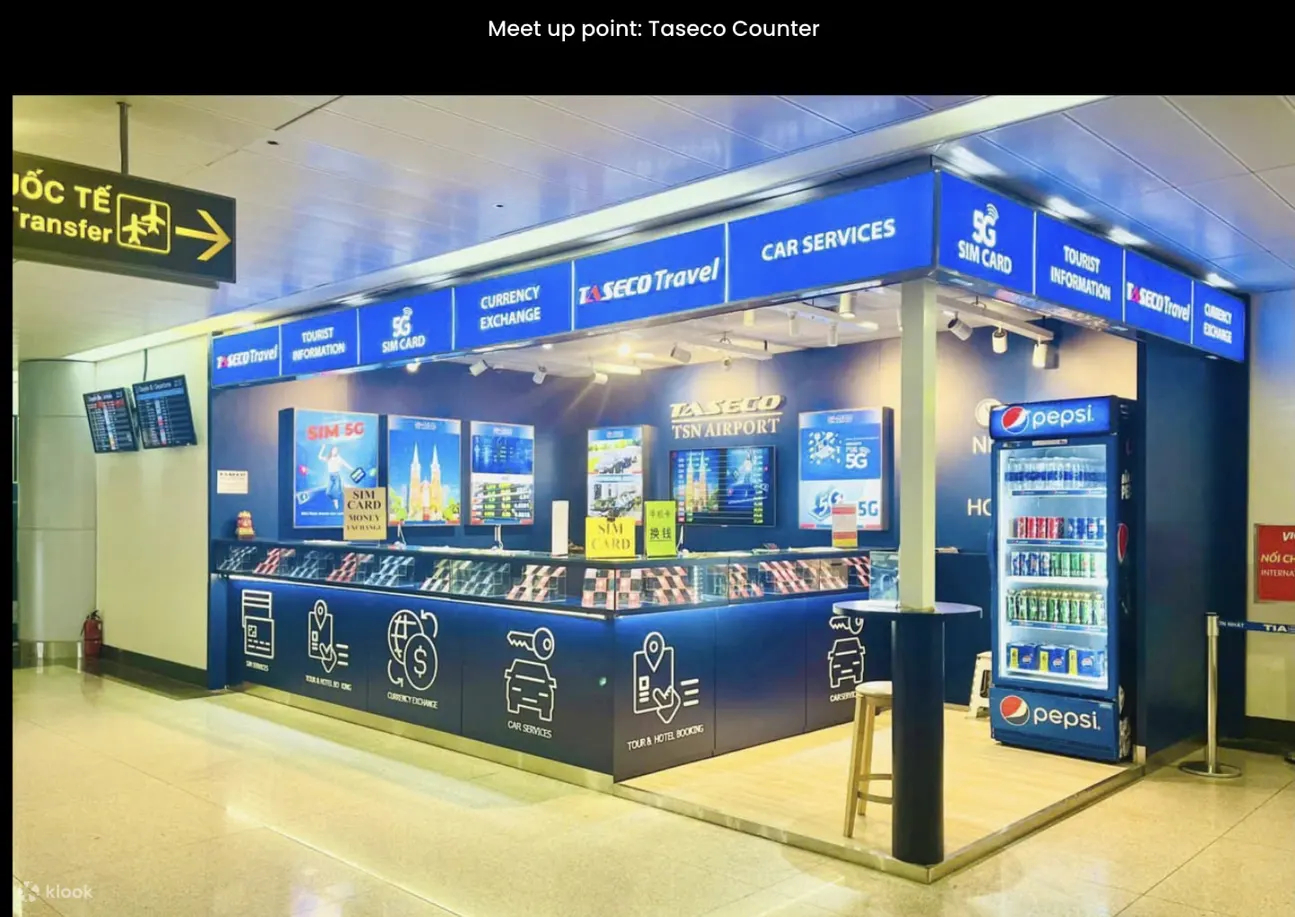 Điểm gặp quầy hỗ trợ fast track sân bay Tân Sơn Nhất