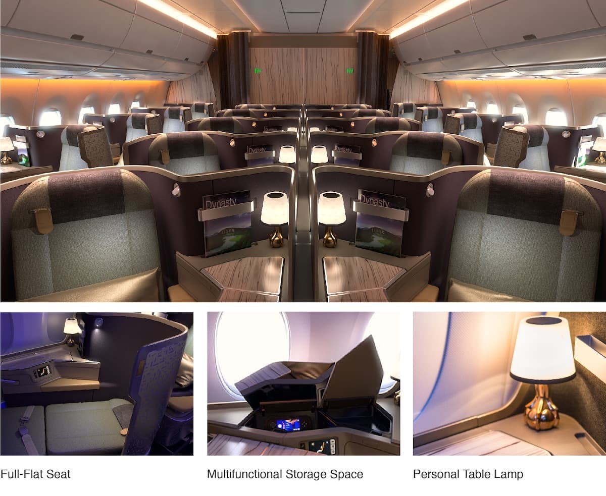 China Airlines cabin
