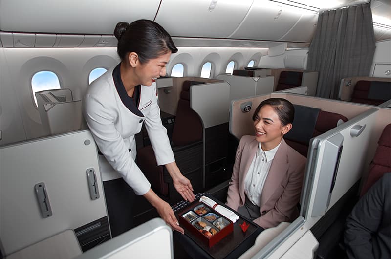 Korean Air cabin interior