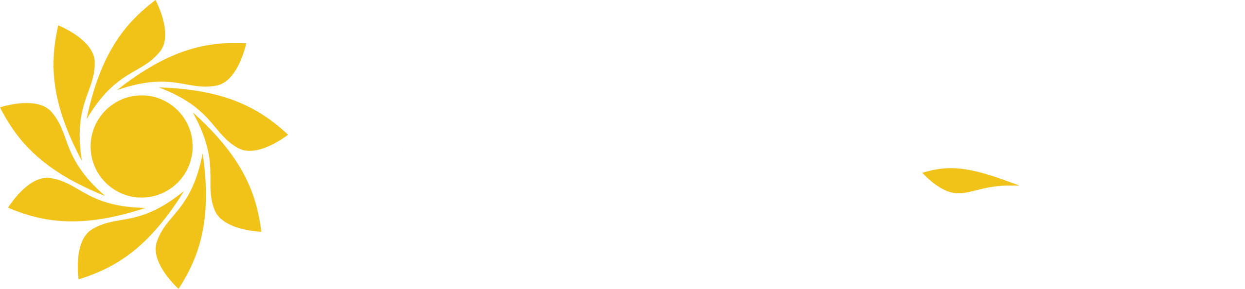 Logo Sun PhuQuoc Airways màu trắng