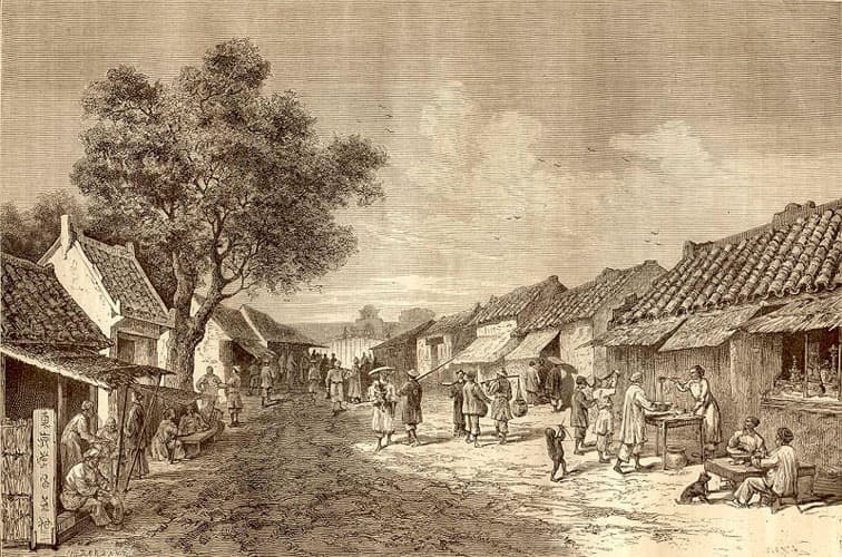 Đường phố Huế xưa