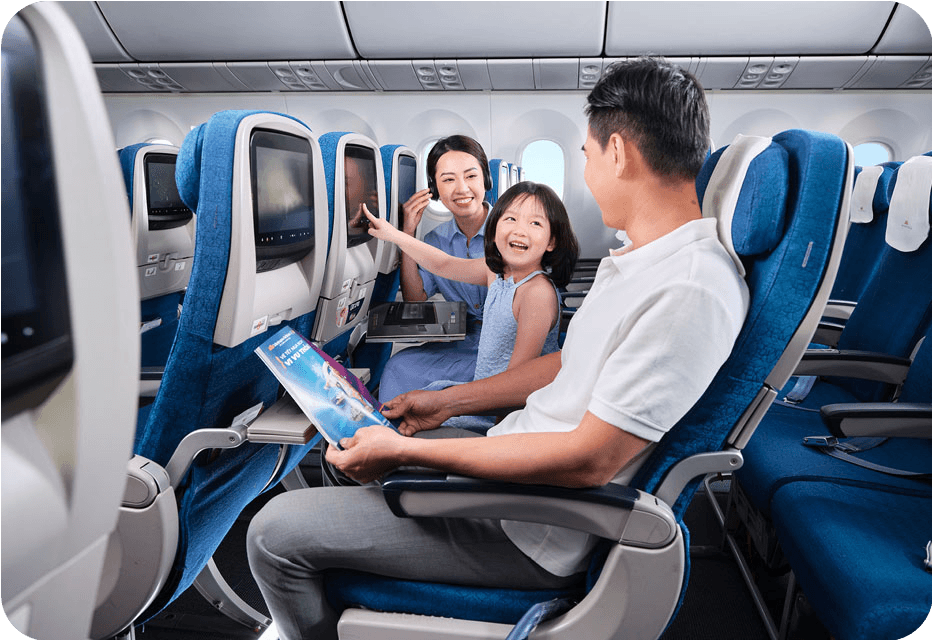 Chương trình giải trí Vietnam Airlines hạng Phổ thông